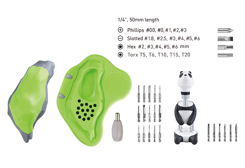 iThinking Panda Mama在我家螺絲起子組